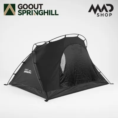 🔥พร้อมส่ง🔥 เต็นท์ Go out Springhill รุ่น Cabin Wood 2.0 สีดำ TC COTTON