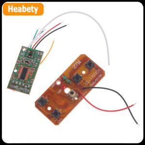 【2-3 ngày giao hàng】 4CH RC điều khiển từ xa 27MHz mạch PCB Transmitter Receiver Board đài phát thanh hệ thống cho RC xe