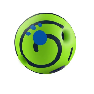 HATELI Dog Ball Toy Wobble Wag Giggle Glow Ball Interactive Dog Toy Fun Giggle Sounds Light When Rolled or Shaken Pet Indoor Outdoor Funny Training Ball Toys