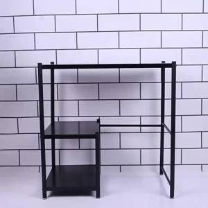BEXON Hub Gas Stove Storage Organizer Rack Stand with LPG roller All Metal Double Burner Gas Stove Rack Stand Kitchen Stove Stand with Cabinet Rack 304 Stainless Steel Kitchen Organize Shelf Gas Stove Stand KGS 124