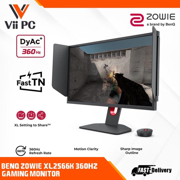 BenQ Zowie XL2566K Fast TN in 360Hz Gaming Monitor Motion