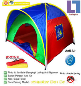 PROMO Tenda anak / PROMO Tenda camping anak/Tenda mainan anak ukuran 100 cm