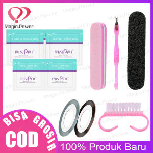 Set Peralatan Manikur Seni Kuku /Set Kutek Manicure Padicure Perawatan Kuku Kecantikan /Penghapus Cat Kuku