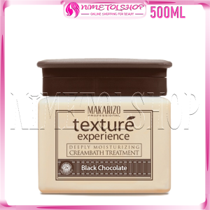 (PAKET) MAKARIZO Texture Experience Conditioner 250ml + Creambath 500ml Rambut Ketombe Rontok Rusak