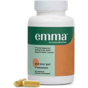 Emma Gut Health Relief Supplement for women and men Gut and Digestive support capsules for constipation bloating & gas relief2026