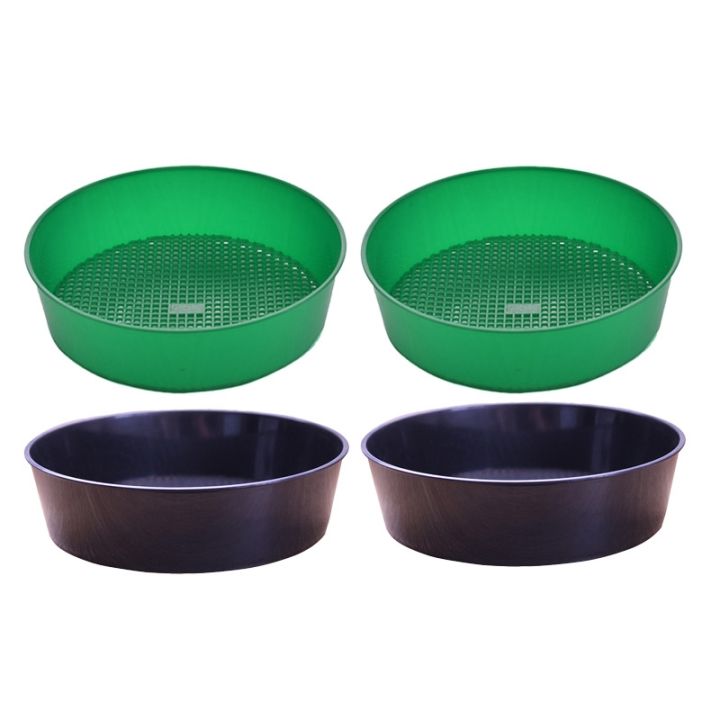 Garden Sieve Garden Planting Filter Soil Sieve 4 Pack Rock Garden Sieve ...