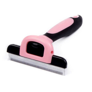 [HATELI] Dog Hair Remover Combs Stainless SteelPet Cat Trimmer Combs Brush Grooming Tools M Size