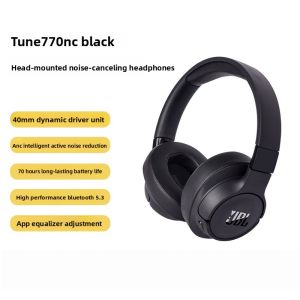 (รับประกัน 1 ปี)JBL TUNE770NC wireless head - set active noise reduction headset full ear long endurance