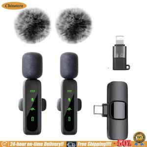 [Chinatera Brand Store] Durable Lapel Microphone with Noise Cancellation for Professional Video and Vlogging Use