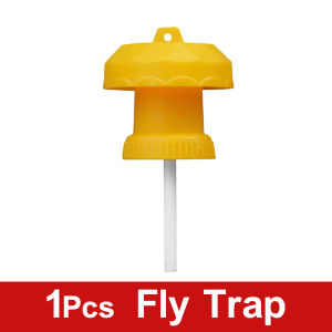 TIHOLE Fruit fly trap Plastic Geel Drosophila Val fly Catcher trap with hijab Bee trap with needle Lure for medicine gold flies Insect trap for Melon fruit tree Vegetable Pest Insect flies Lalat Buah Ubat Attractant Fruit