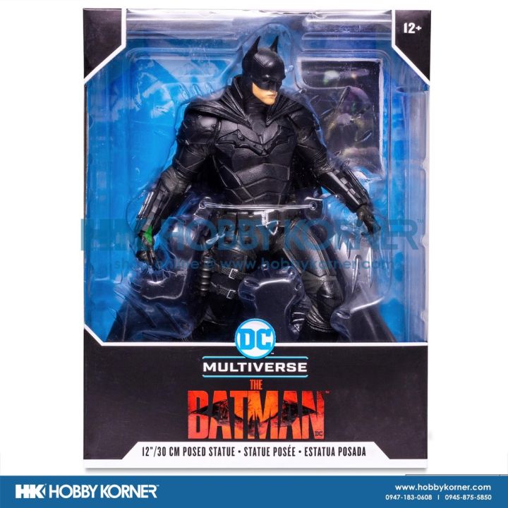 MCFARLANE TOYS 12 Inch Scale DC Multiverse The Batman Posed Statue ...