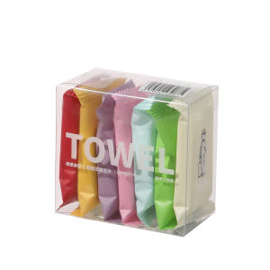 14pcs/box Disposable Towel Bath Towel Facial Towel Washcloth Portable Travel Towel Thickened Cleansing Beauty Square Towel