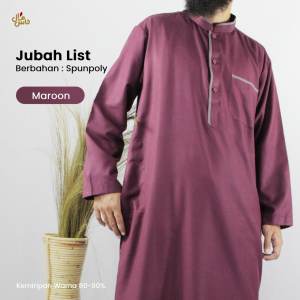 Baju Jubah Gamis Saudi Pria Dewasa Pakaian Muslim Ukuran Jumbo XXL XXXL