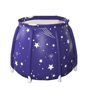 Bồn tắm ngâm mình gấp gọn Minh Quân siêu cute