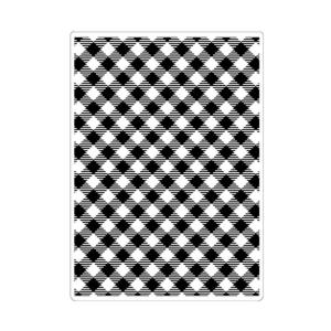 Textured Stamping Template for Art Projects Reusable Plastic Embossing Plate Crafting Accessory