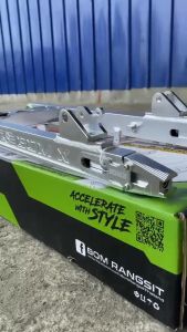 BOM X SWING ARM XRM/ WAVE/ PANTRA SILVER BX-S206 +2 MARIO DESIGN