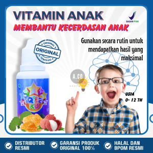 Multivitamin Nutrisi Otak Solusi Meningkatkan Kecerdasan & Daya Ingat Anak Terbaik IQLAKU Original 100% Bpom