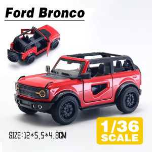 LEO 1:36 Ford Bronco Diecast Model Car Alloy Cars Toys Collection Gift For Kids Boy Girl