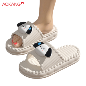 Aqrau 🔥50%OFF🔥รองเท้าแตะสำหรับผู้หญิงในบ้านในบ้านหนาด้านล่างห้องน้ำบ้านกันลื่นเงียบคู่รองเท้าแตะคู่สำหรับผู้ชายสวมใส่กลางแจ้ง