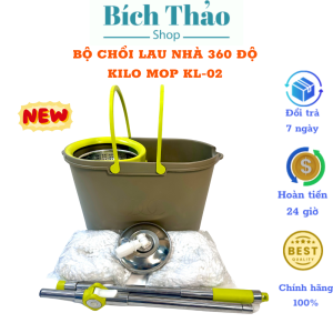 Cây lau nhà thông minh chổi lau nhà 360 độ đa năng Thái Lan Kilo Mop KL02