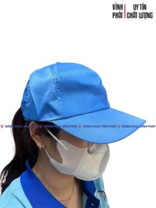 Mũ Lưỡi Trai Các Màu KHỬ TĨNH ĐIỆN Phòng Sạch Cho Công Nhân | Hàng Sẵn Nhiều