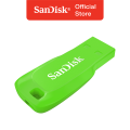 Sandisk Cruzer Blade 32GB USB 2.0 Flash Drive - ELECTRIC GREEN. 