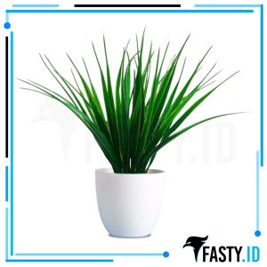 FSPT24 Pot Tanaman Hias Bunga Hias Plastik Ornamen Pot Bonsai Artificial Flower Decoration