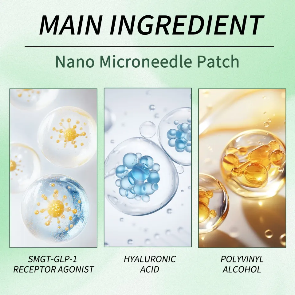 smgt glp 1 nano microneedle patch instructions Micro Needle Plasters SMGT-GLP-1 Plasters 4patches how to use smgt glp