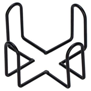 HJKL 1Pc Sắt Giá lưu trữ Kệ lót ly Người giữ đồ uống Người giữ tấm thảm Coaster Rack Tổ chức Mat Giá đỡ bàn Giá đỡ lót