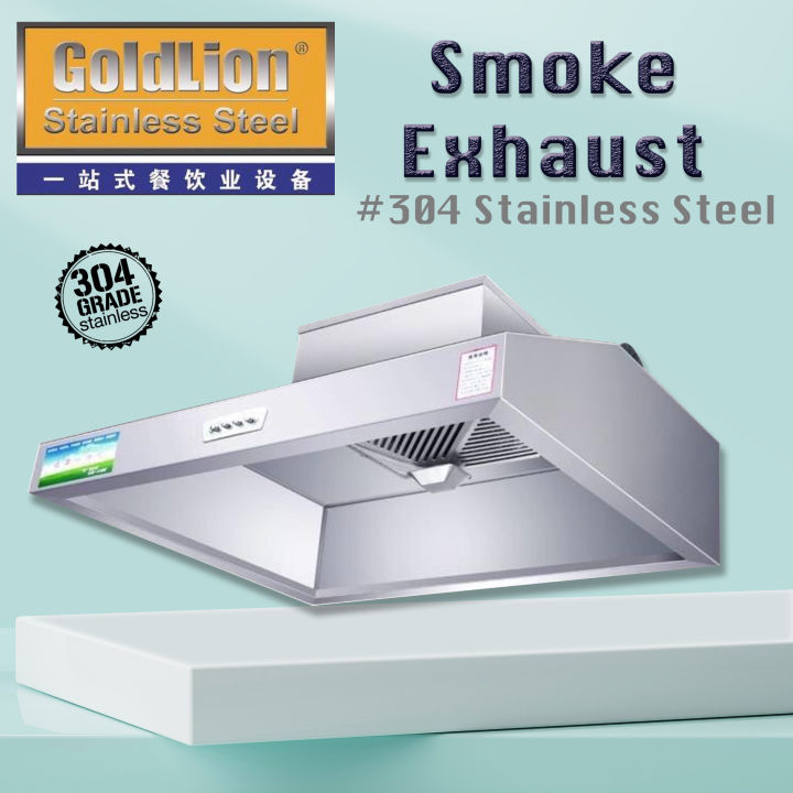 Stainless Steel Smoke Exhaust Ventilator Hood Commercial | Lazada