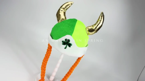 Patricks Day Baenie Caps Funny Novelty Baenie Hat Shamrocks Skull Caps Baenie Patricks Day Costume Accessories Gifts
