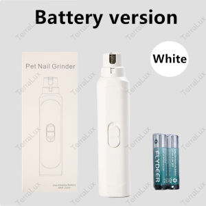 TerraLux USB Charging ElectricNail Grinder Quiet And Powerful Dog Nail Cutter For Home Grooming