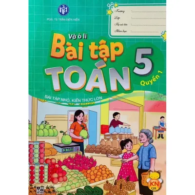 Sách - Vở ô li bài tập toán 5- quyển 1