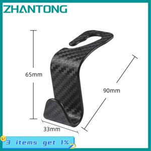 ZHANTONG 1 cái phổ quát ghế xe hơi trở lại móc phụ kiện xe hơi nội thất móc áo chủ lưu trữ