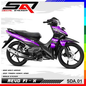 COD Decal Stiker Sticker Striping Full Body Revo Fi / X Premium Racing. SDA.01