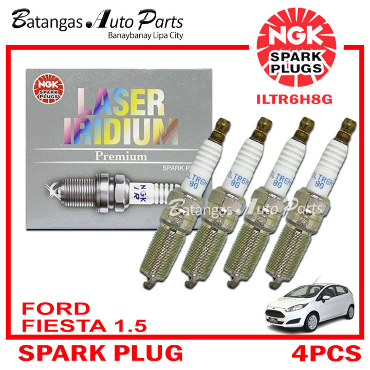 3x Bosch Double Iridium Spark Plugs For Ford Fiesta VI 1.0 EcoBoost (2012-2017) - CM5G12405CD Replacement