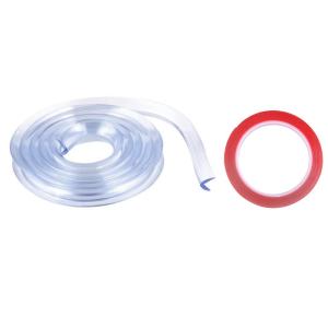 1x Baby Safety Desk Edge Guard Strip Table Corner Protector Transparent Kids Collision Cushion Foam With Tape