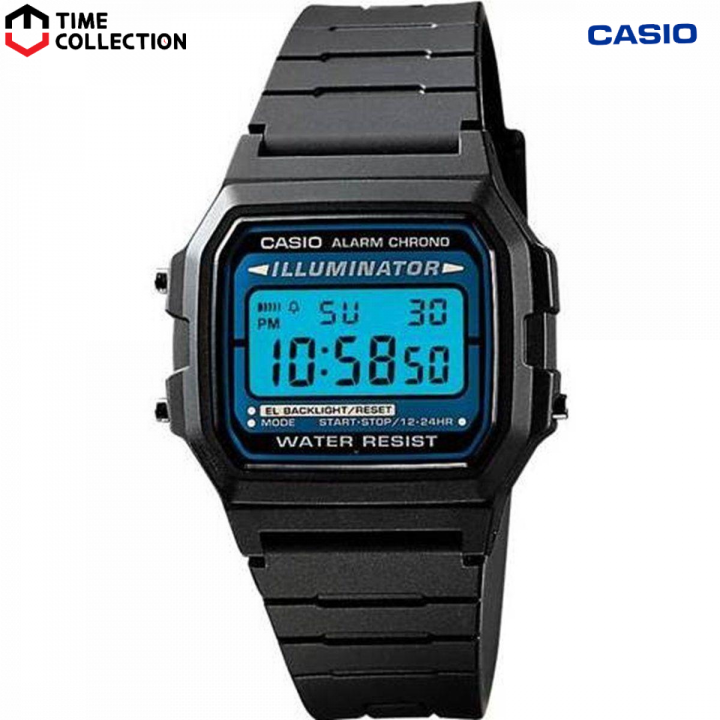 Digital Watch How To Set Time On Casio Casio Digital F-105W-1ADF
