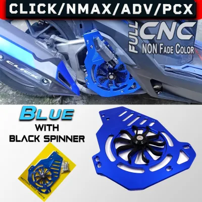 CNC Radiator Cover Full Alloy Thicker style For Click 125 V1/V2/V3 /NMAX 155/NMAX 2020/ADV