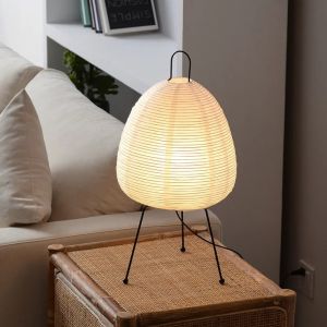 SWEET TIM Creative Led Table Lamp Modern Tricolor Dimming Night Light Art US UK EU Plug Rice Paper Lantern Children Bedroom