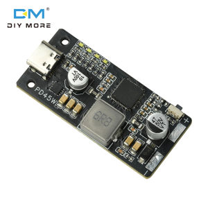 diymore 2-6S PD45W Lithium Battery/Lithium Iron Phosphate Battery Charge/Discharge Module QC2.0/QC3.0/QC3.0+ Output Fast Charging Type-C Interface