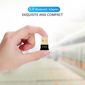 Bộ Thiết bị USB Bluetooth 5.0 Dongle CSR thu phát bluetooth tốc độ cao cho PC và Laptop