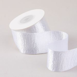 CTOF Ánh loại Ruy băng nhung 2.5cm 10 thước Một Ruy băng lấp lánh Vật liệu thủ công Bờ Bạc Ruy băng lụa Bao bì hộp quà