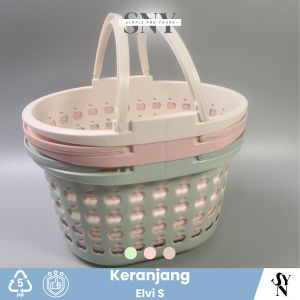 Keranjang Penyimpanan Keranjang Gantung Serbaguna Elvi S Belanja Mini SNY
