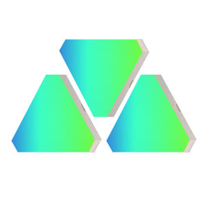 [In Stock] N-Power Super Thin Bluetooth LED Triangle Lamps Indoor Wall Light APP Control LED Night Light for Computer Game Bedroom Decoration