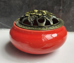 ถ้วยกำยาน กำยานธิเบต ธูปหอม หอม ผ่อนคลาย ดอกกำยานมีแถมไปจำนวน 10 ดอก