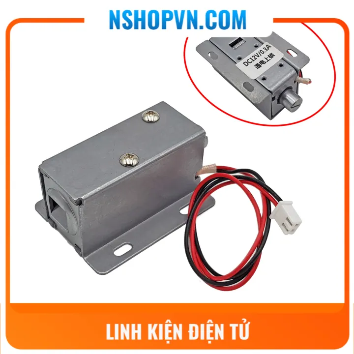 Khóa chốt điện từ 2 đầu LY-03 | Lazada.vn