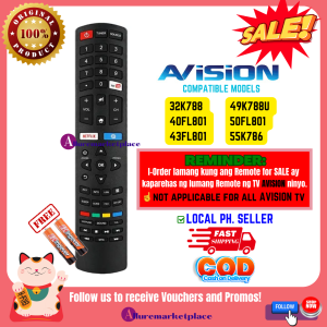 Avision Smart TV Remote Control Replacement RC311S 32K788 32FL801 40FL801 43FL801 50FL801 49K788U 55K786 Avision TV Remote