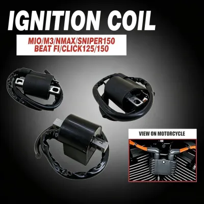 Motorcycle Ignition Coil for Beat Carb MIO M3 NMAX Sniper 150 Beat FI Click 125/150