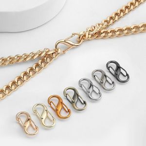 TRANQUIL HUT Hook Shortening S Type Shape Clasp Alloy Bag Extension Buckle Chain Length Adjusting Buckle Removable Hardware Accessory Bag Adjustable Buckle DIY Chain Bag